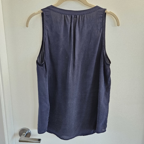 Joie Silk Tank Sz M Sleeveless Blouse - Picture 2 of 5